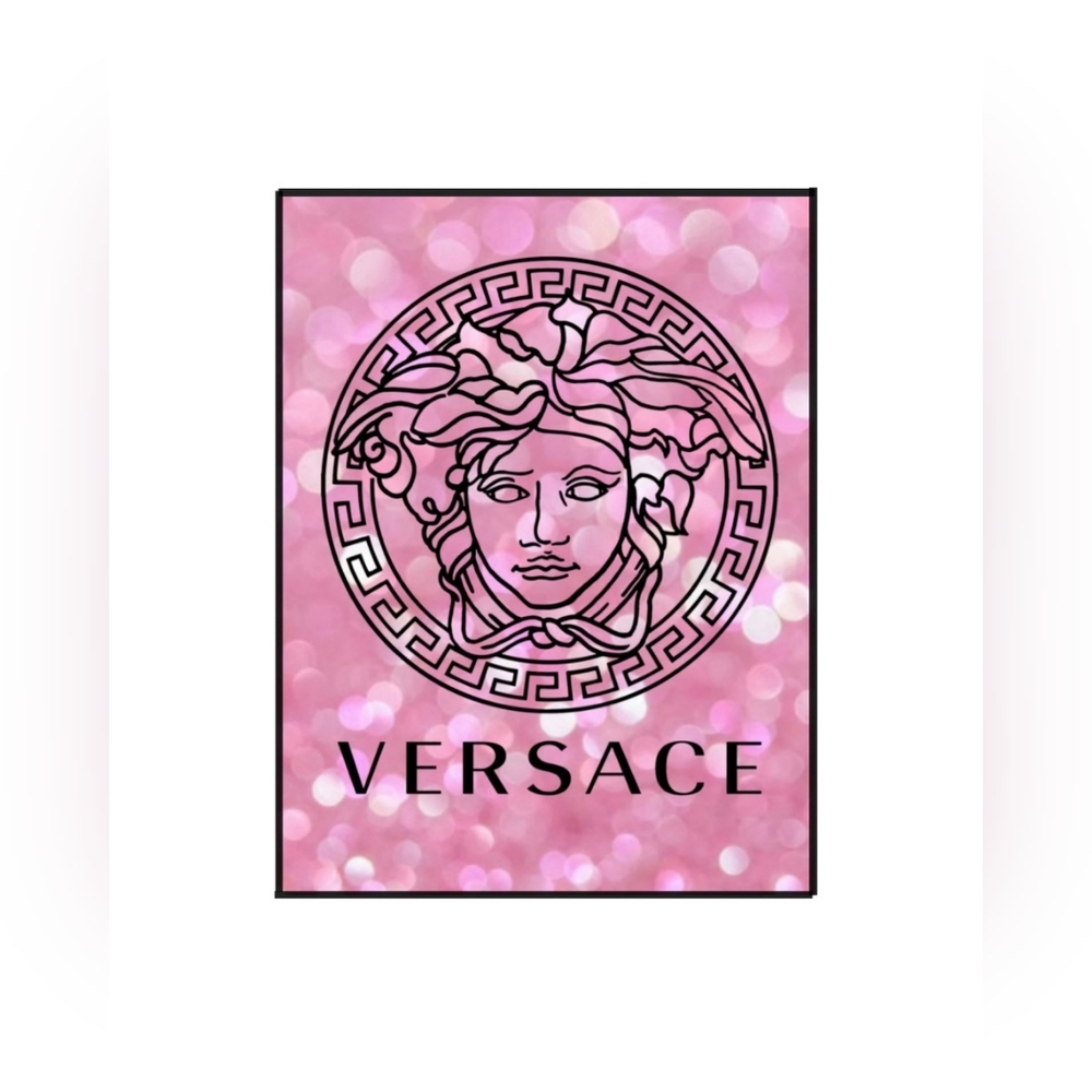 Versace 8 1/2"x11" Framed Wall Art